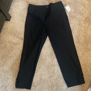 Women’s black pants. New with tags.